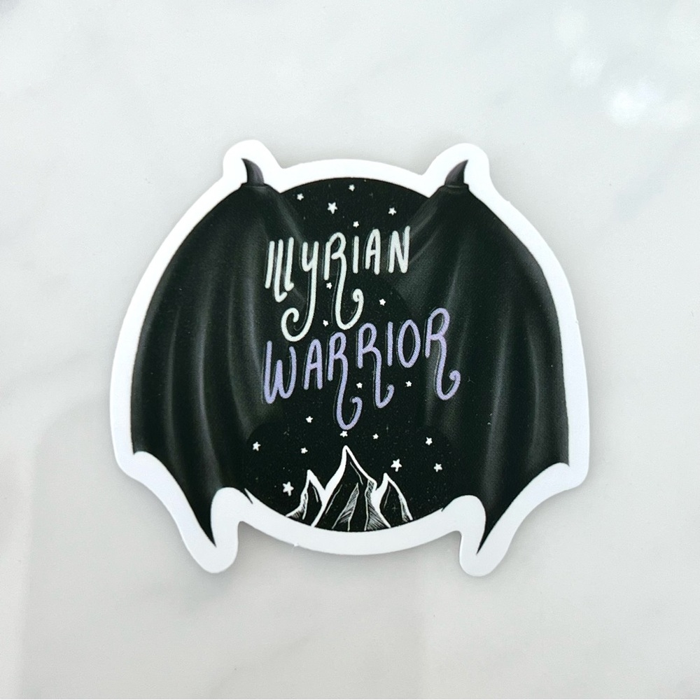 5/$10 Waterproof Vinyl Stickers ACOTAR ILLYRIAN Warrior